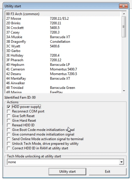 PC3000 for HDD  Seagate F3如何从“假”Maxtor驱动器恢复数据 主轴隔离解决LED CC问题