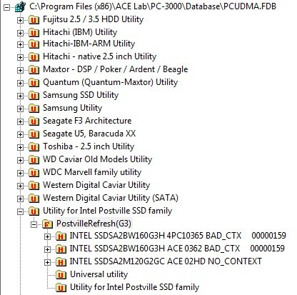 PC-3000 Database 硬盘固件数据库 文件夹出现问题解决办法